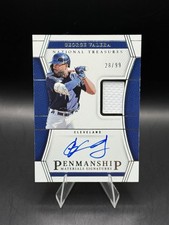 2023 National Treasures George Valera Penmanship Materials Signatures /99 🔥