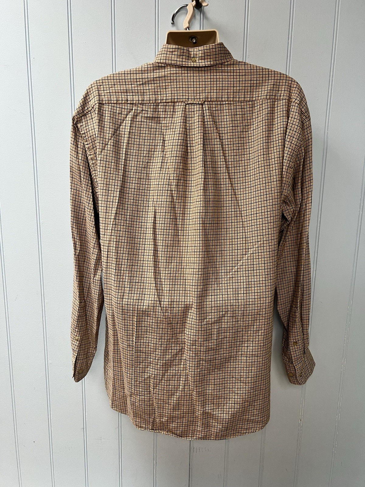 Facconable Brown Men’s Button Down Long Sleeve 10… - image 4