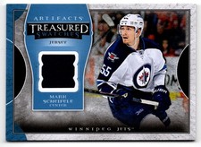 2015-16 Upper Deck Artifacts Treasured Swatches Blue (B) Mark Scheifele Jersey