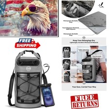 30L Waterproof Dry Bag Backpack with Phone Case   Perfect for Outdoor Adventures