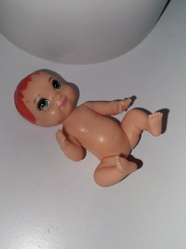 Barbie Patrón Niñeras Cochecito Desmontable Portador Asiento de Coche con Bebé Mattel JUGUETE Foto 2 de 3