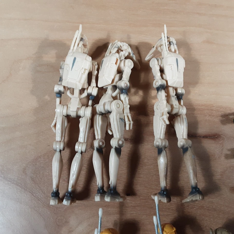 Star Wars Battle Droid Lot of 6 Figures Loose - Incomplete - Image 4 of 4