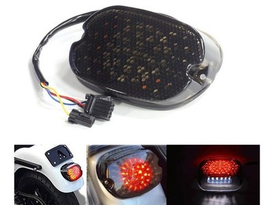 Smoke LED Tail-Light Brake Turn Signal for Harley Touring Dyna Softail Sportster