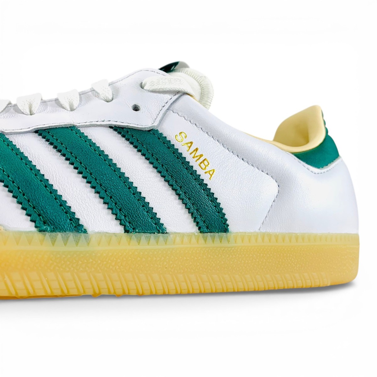 Adidas Samba OG \'White Collegiate Green Gum\' JS3831 Men\'s Size 13 adidas Samba OG White Collegiate Green Gum Men main image 3