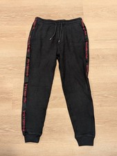 Y2K Abercrombie  Fitch Black Activewear Athletic Pants Sweatpants Mens Small