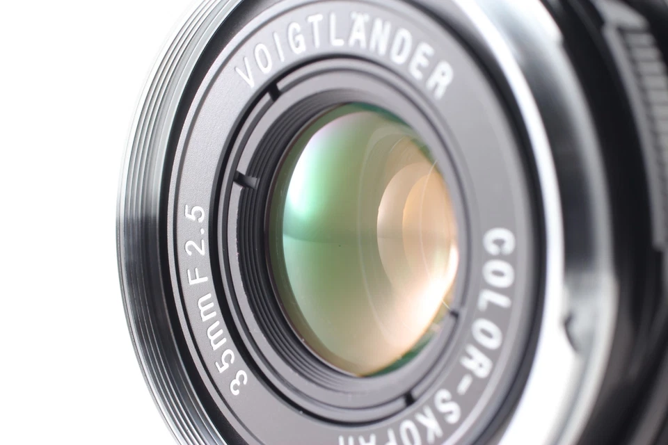 [ESTADO PERFEITO na CAIXA] Lente Voigtlander Color Skopar 35mm f2.5 P II VM Leica M do Japão - Imagem 3 de 4