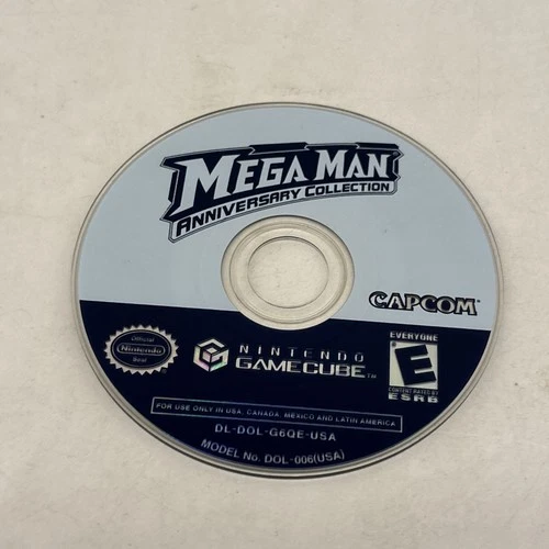 Mega Man Anniversary Collection (Nintendo GameCube 2004) Disc Only Tested!