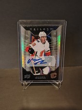 2019-20 Upper Deck Trilogy - Matthew Tkachuk #22 Silver Foil Autographs (AU)