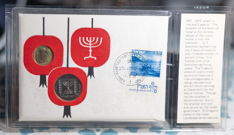 Lot of 4 Israel Coin Sets – 1966 Proof‑Like + 1971–72 Certified Coin/Stamp Cards