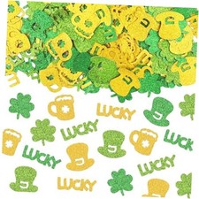 Hying 200 PCS St. Patrick's Day Confetti Decorations for Table, Style 2: Beer