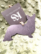 CORGI Metal Ornament New with Tags Made in PA