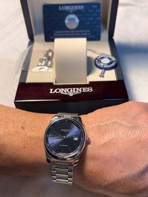 Longines Master Collection Automatic Blue Dial Men's Watch L27934926 Authentic