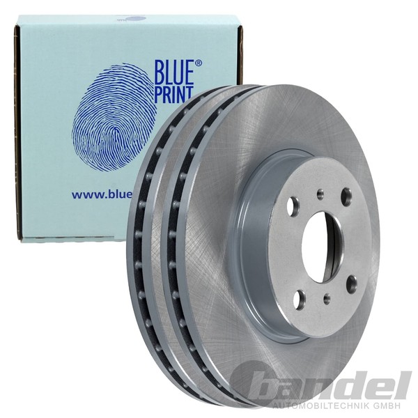 2X Blue Print Bremsscheiben Ø255Mm Vorne Passend FÜR Toyota Corolla-image