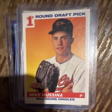 1991 Score Mike Mussina Rookie #383 Baltimore Orioles