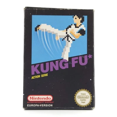 Nintendo NES Spiel: Kung Fu - Action Serie OVP (Europa-Version PAL NOE) - Bild 1 von 4