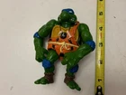 1992 Vintage CAVE TURTLE LEO Ninja Turtles TMNT Figure Leonardo Caveman Figure