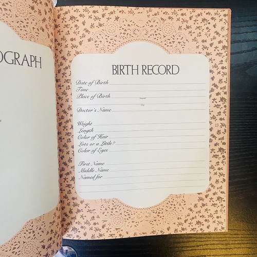 Baby's Own Book Keepsake Record Fill In Journal Illustrations Saturday Eve Post - Picture 8 of 13