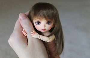 1/8 BJD Doll SD Doll Cute Leepy Free Face Make UP Free Eyes White/Neutral Color