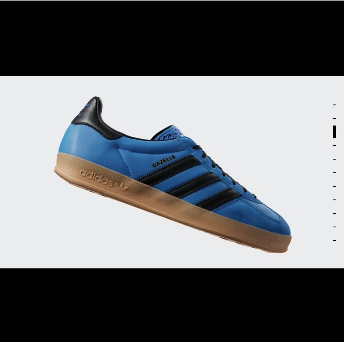 🔥MEN'S SIZE 12.5- Adidas Gazelle Indoor Low Bright Blue Gum🔥 | eBay