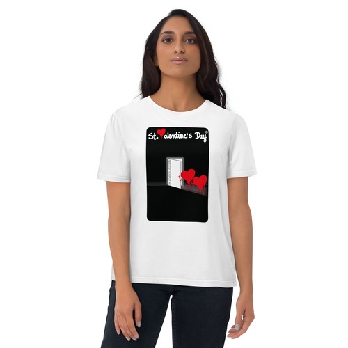 San Valentino - Regalo per Lei - Donna Org. T-shirt cotone - MESSIER 44 - S-5X - Foto 9 di 30