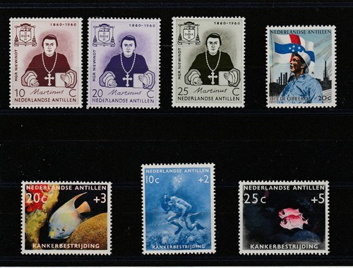 HOLLÄNDISCHE ANTILLEN JAHR 1960 NIEDERLÄNDISCHE ANTILLEN 7 VAL NEU MNH MF51180