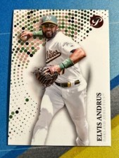 2022 Topps Pristine Elvis Andrus #121 Oakland Athletics