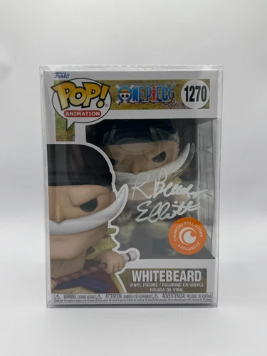 Funko Pop! One Piece Whitebeard #1270 Signed R. Bruce Elliott JSA Cert Protector