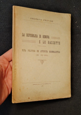 DIE REPUBLIK GENUA UND DIE ZEITUNGEN POLITISCHES LEBEN UND JOURNALISTISCHE AKTIVITÄT
