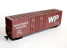 MODEL POWER HO REFRIGERANT WAGON WESTERN PACIFIC WP 376 REFRIGERATED GOODS