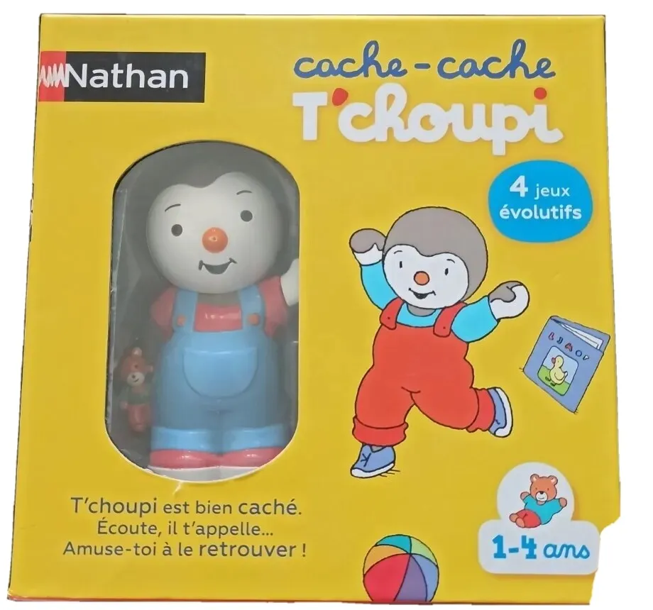 Nathan Cache-cache TChoupi Jeu électronique Jeu éducatif TChoupi