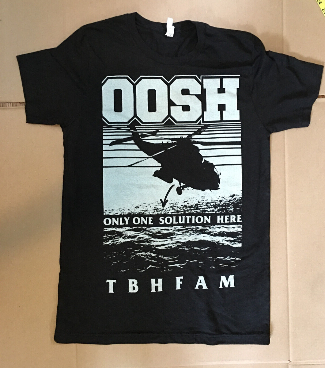 OOSH Only One Solution Here TBHFAM Helicopter Graphic T-Shirt