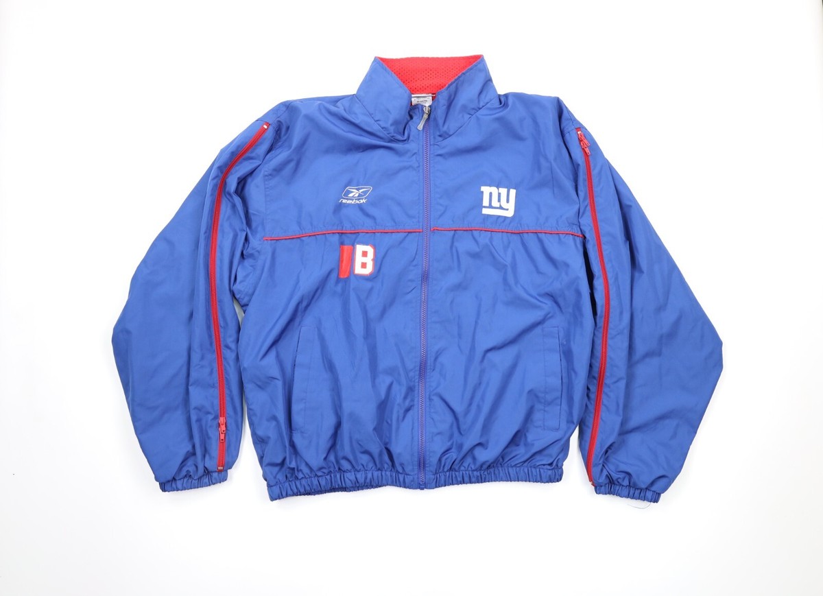Vtg Reebok Mens XL Team Issued New York Giants Football Warm