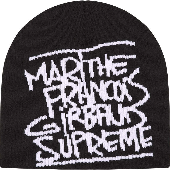 Bonnet noir Supreme Marithe François Girbaud