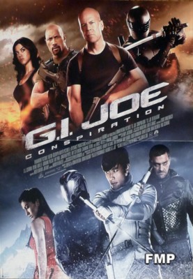 G.I. JOE RETALIATION - TATUM / JOHNSON / WILLIS - ORIGINAL GROSSES FILMPLAKAT