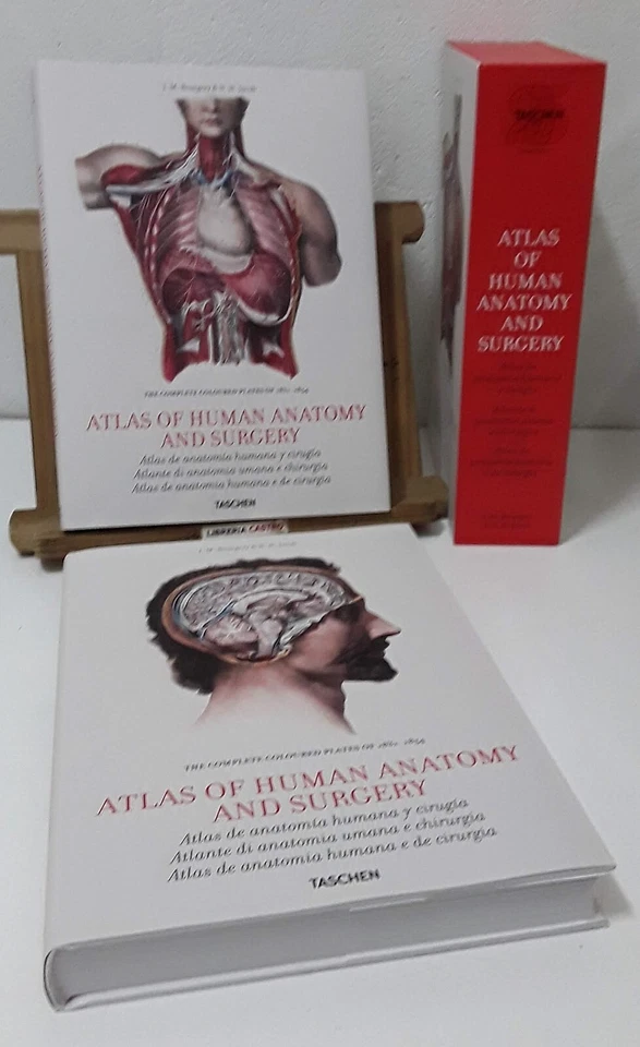 Atlas of Human Anatomy and Surgery Volumes 1 & 2 XL Format.  BRAND NEW-SEALED! - Image 2 of 3