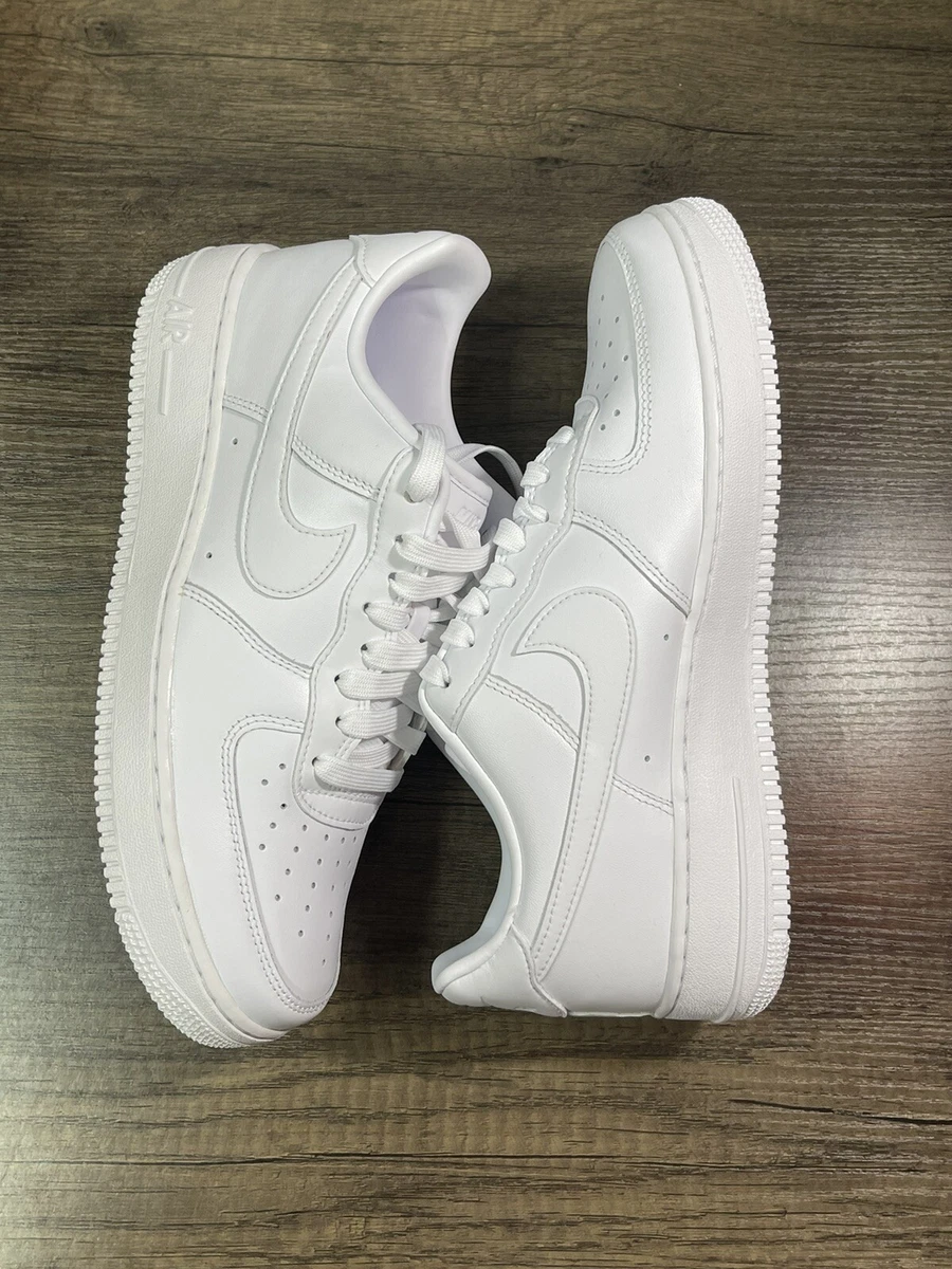 Nike Air Force 1 '07 Fresh “Triple White” (DM0211-100) Mens Size 9.5