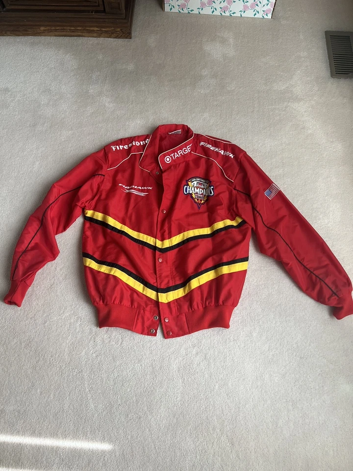 Vintage Firestone Racing Firehawk Jacket Large 4 for 4 Champions Ganassi Target - Image 2 of 4