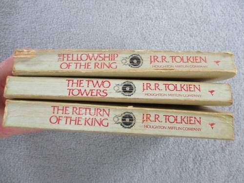 Lord of the Rings Trilogy Box Set 2nd Edition Paper Back 1965 Revised 1978 Books - Picture 6 of 16