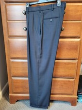 Men's Blue Dress Pants - 30x30 - J. Ferrar