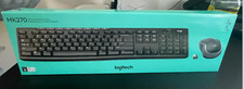 Logitech MK270 Wireless Keyboard and Mouse Combo 920-004536 - Black, Brand New