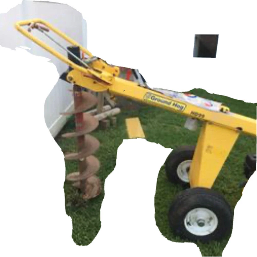 Ground Hog Post Hole Digger Auger Honda With 8 Bit eBay