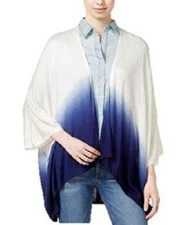 Cejon Ombre Knit Shirt Tail Topper Wrap