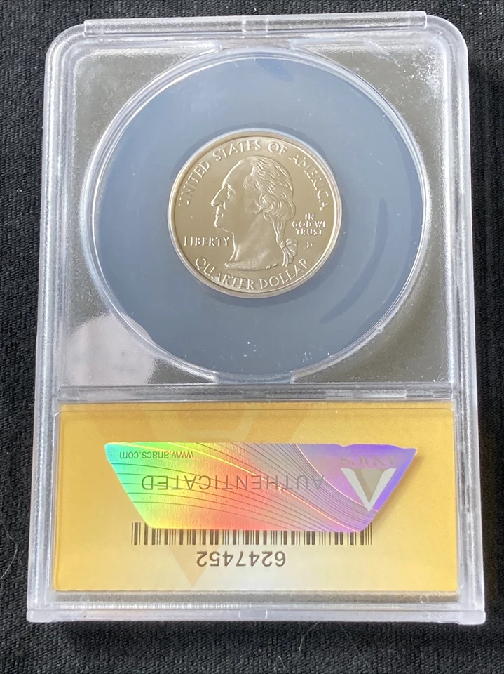 2008-D Washington Quarter Arizona MS69 ANACS M177 - Image 3 of 3