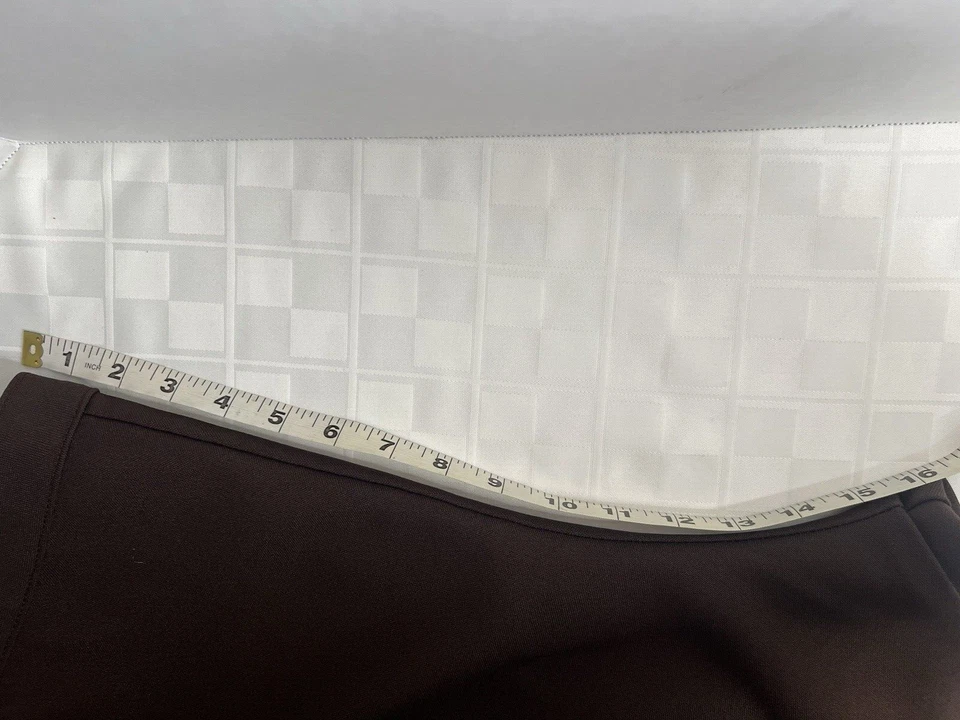 Lot of 3 Bend Over Women Size 46 Brown, Navy, Dark Brown Polyester Pants EUC VTG - Image 4 of 4