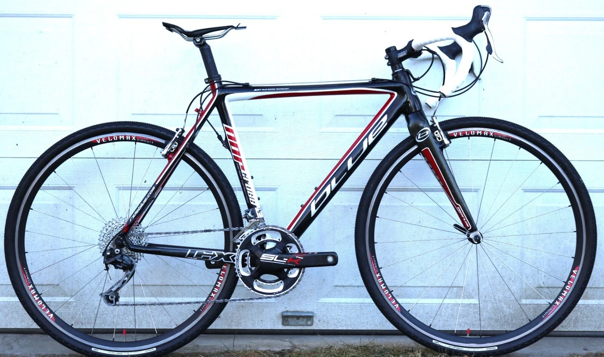 Blue Norcross CX Carbon Gravel Bike Dura Ace 2x10 Speed MANY NEW PARTS 54 55cm