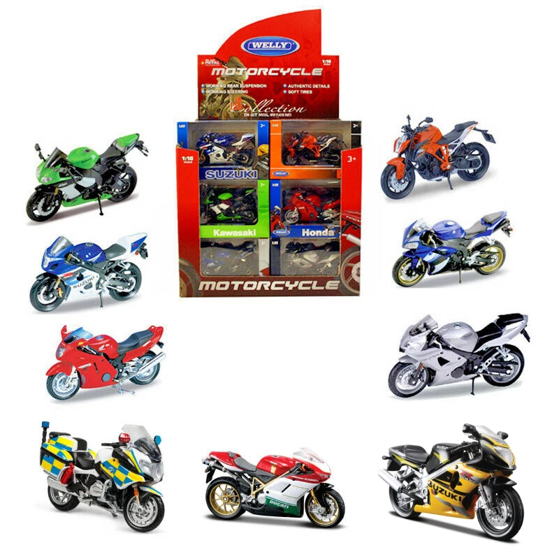 Motorcycle Motorbike Collection Die-cast Model Toy CHOOSE YOUR