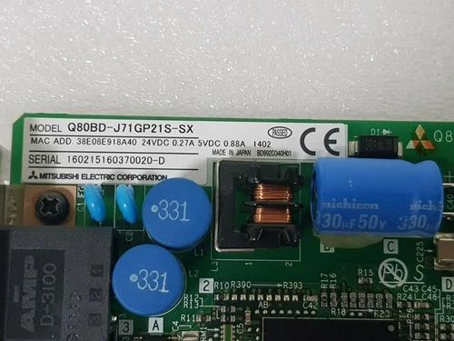 .Used Q80BD-J71GP21S-SX Communication Card Free Shipping - Picture 4 of 4