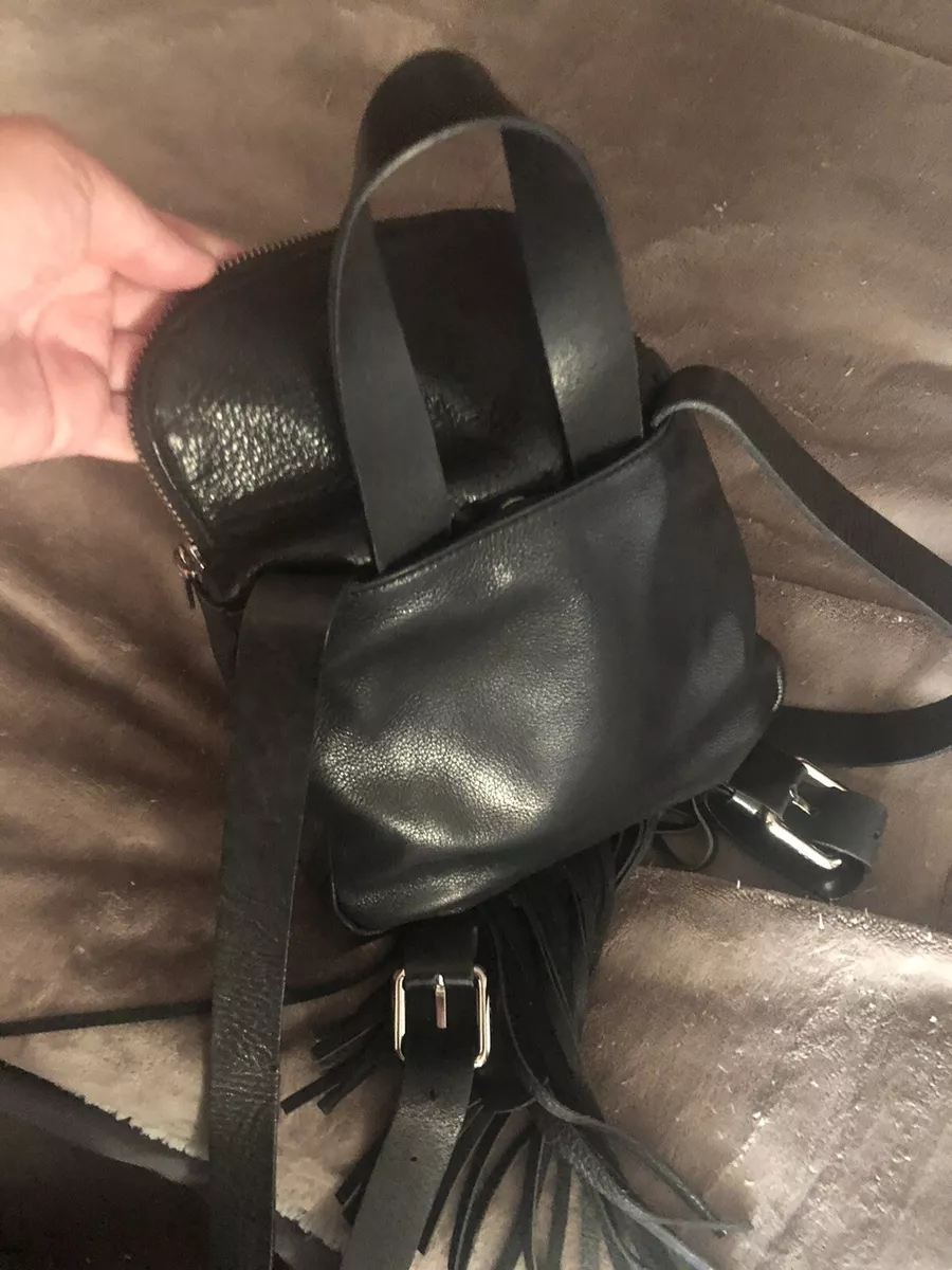 Rudsak Authentic Leather Backpack Bag Rock Western | eBay