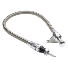 Lokar 1210134 Gm Powerglide Transmission Dipstick Locking Braided Stainless A Lokar 1210134 Gm Powerglide Transmission Dipstick Locking Braided Stainless A