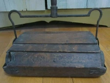 Antique Bissell Vacuum Sweeper Grand Rapids C 1920s W/HANDLE 